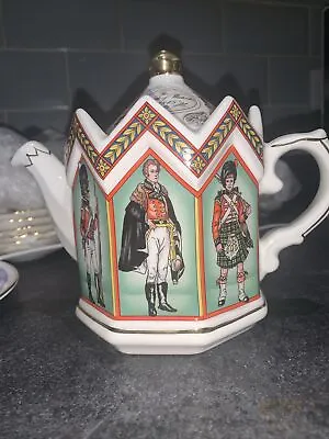 Sadler Teapot Duke Of Wellington Battle Of Waterloo • £10