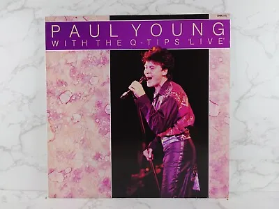 Paul Young And The Q-Tips – Paul Young With The Q-Tips Live   12  Vinyl Album LP • $6.19