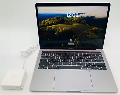 Apple A2159 MacBook Pro 13.3” Topuchbar I5 @ 1.4GHz 8GB RAM 256GB SSD - Gray • $299