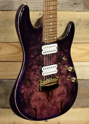 Music Man Jason Richardson 7-String Cutlass Electric Guitar Majora Purple W/ Cas • $3799.99