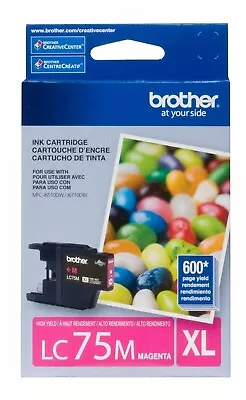 GENUINE Brother LC75 Magenta Ink Cartridge For MFC-430W MFC-J825DW MFC-J835W  • $10.19