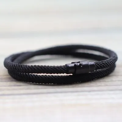 New Minimalist Men Rope Bracelet Double Layer Braclet  Homme Accessories  • $9.99