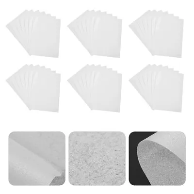 20 Pcs Flower Adhesive Pressure Roller Cold Lamination Film Glossy Mask Plastic • £16.68