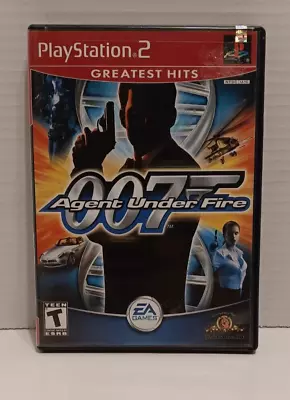 James Bond 007 In Agent Under Fire (Sony PlayStation 2 2002) • $3.47