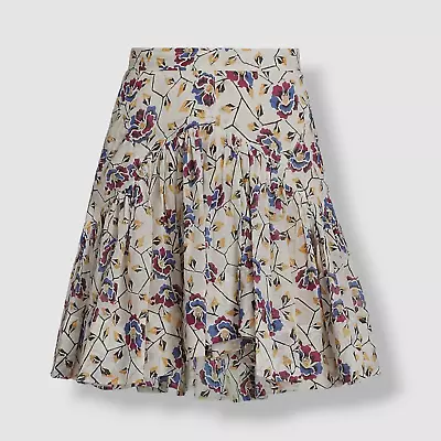 $380 Isabel Marant Women's White Mini Skirt Size FR 40/ US 8 • $121.98