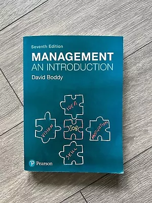 Management: An IntroductionDavid Boddy  • £20