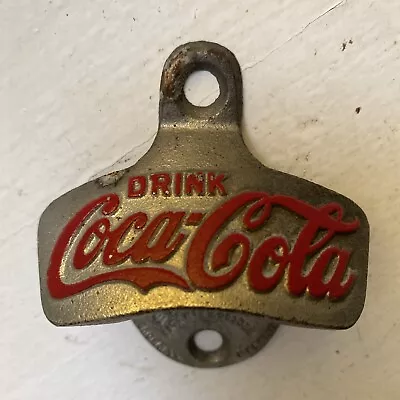 Vintage Antique COCA COLA Wall Mount Bottle Opener STARR X & BROWN CO. PATD 1925 • $24.99