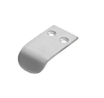 £3.99 • Buy HIDDEN FINGER PULL Cabinet Cupboard Kitchen Wardrobe Door Handle SATIN CHROME