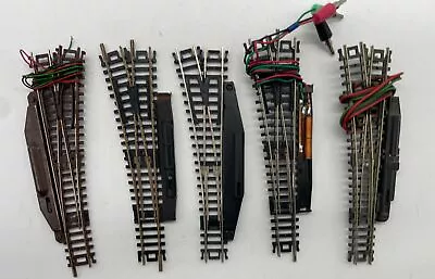 Lot Of 5 N Scale Atlas Standard Code 80 Switches (A) • $45