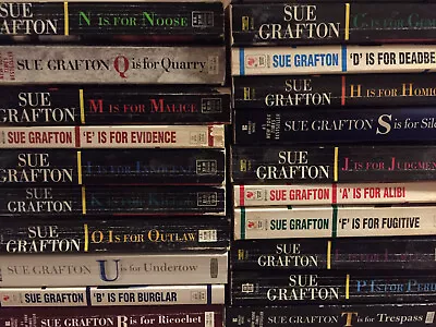 Sue Grafton Build Your Own Paperback Lot You Choose The Books Kinsey Millhone • $3