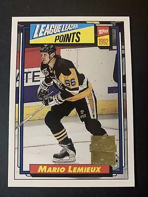2000-01 Topps Mario Lemieux Commemorative Reprint #8 Of 10 • $2.54