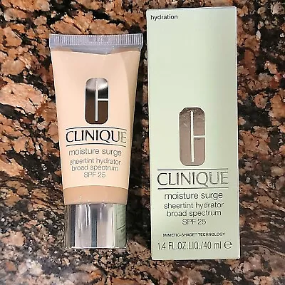 Clinique Moisture Surge Sheer Tint Hydrator (Universal Medium Deep) 1.4oz SPF 25 • $25