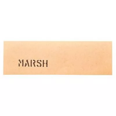 Marsh Obc15-7X24-50 Oil Stencil BoardYellow7 X 24 In. • $153.99