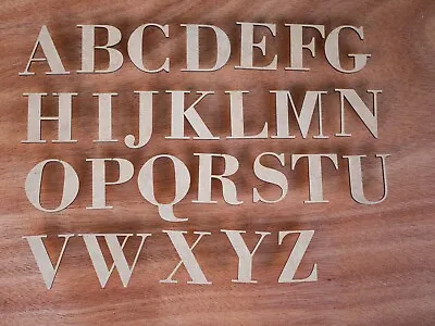Font Bodoni MDF Wooden Letters Custom Cut Letters Names Words • $4.50