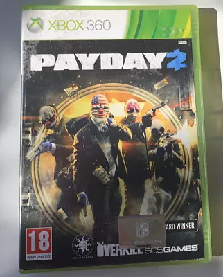 (Game & Manual Only) - Payday 2 - Microsoft Xbox 360 - PAL • $4.99