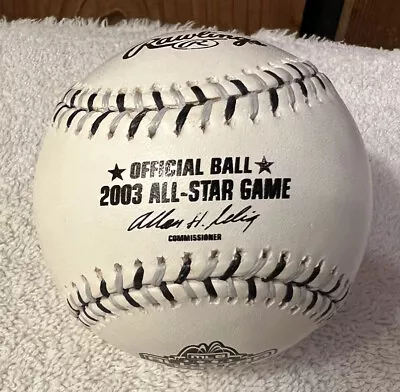 Official Rawlings Major League Baseball For The 2003 All-Star Game • $149.97