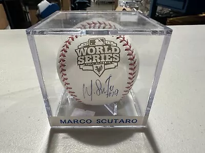 Marco Scutaro Signed Baseball 2012 World Series - PSA Auth • $99.88