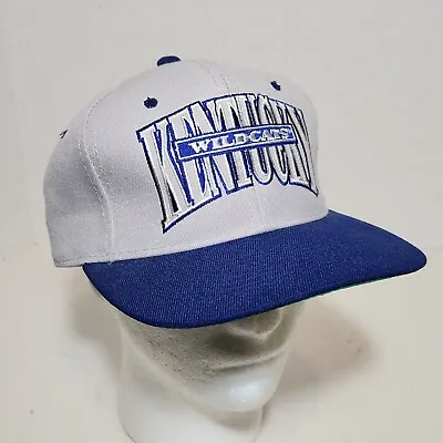 Vintage Kentucky Wildcats Hat Cap Size 7 1/4 NCAA Basketball Gray/Blue Korea  • $13.40