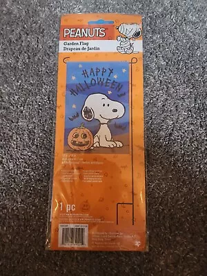 Peanuts Happy Halloween Garden Flag • $19.99