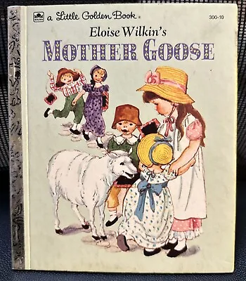 Eloise Wilkin's Mother Goose Little Golden Book Vintage 1961 Nursery Rhymes • $6.49