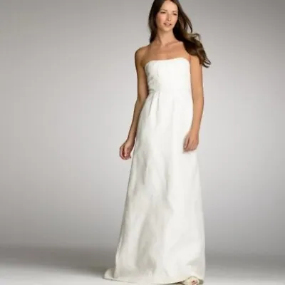 NWT J. Crew Erica Wedding Dress Gown Size 2 • $99