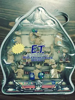 E.T. THE EXTRA-TERRESTRIAL MINI-COLLECTIBLES Series 1  2001 ToysRUs NEW MIP • $34.99
