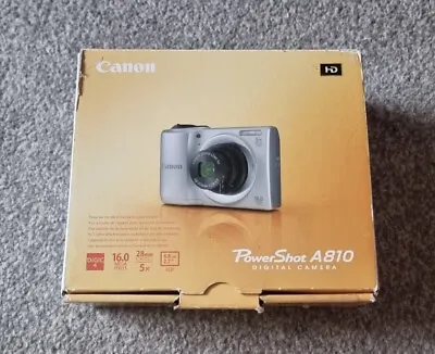 Canon Powershot A810 Compact Digital Camera ***Empty Box*** • £0.99