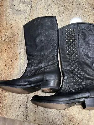 Frye Black Boots 9 Narrow • $26