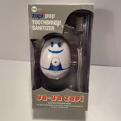 VIO Light ZAPI Toothbrush Germ Sanitizer Blue New Toothbrush Included!! • $19.99