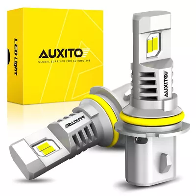 2Pcs 9007 LED Headlight High Low Beam Bulbs 60W 6500K Super White Bright AUXITO • $38.99