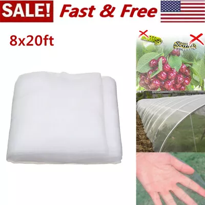 Mosquito Bug Insect Netting Anti Bird Net Barrier Garden Plant Protective Mesh • $11.99