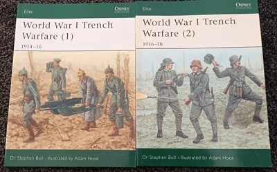 £6.25 • Buy World War 1 Trench Warfare Osprey Vols 1 And 2 Elite Series #78 #84