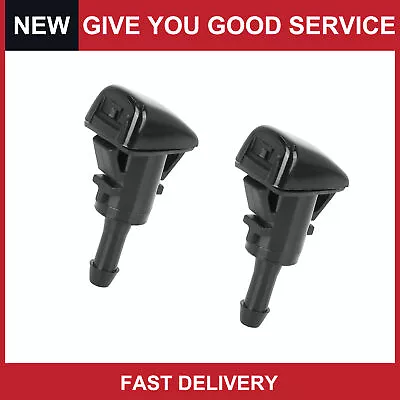 Pack Of 2 For Mitsubishi Eclipser 06-12 Windshield Washer Nozzle Sprayer 1 Hole • $11.54