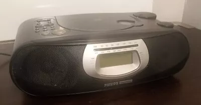 Philips Magnavox AJ 3925/17 Clock Radio With CD & Alarm Works    • $19.99