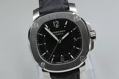 [ Box Paper ] Burberry The Britain Automatic BBY1209 Men's Watch JAPAN  [Exc+5] • $1170