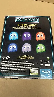 Pac-Man Ghost Light With Color Phasing Modes Colors Change To Music-box Damaged • £18.89