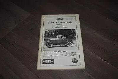 Ford Manual Model T For Owners & Operators Of Ford Cars & Trucks REPRO Clymer • $5