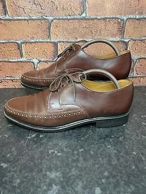 DB Extra Wide Mens Brown Shoes - UK Size 8.5 Excellent Condition Made In England • £24.99