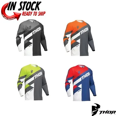 2024 Thor Sector Checker Jersey Motocross Off Road Mx - Pick Size & Color • $27.95