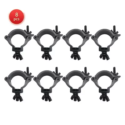 8 Pcs 2  Stage Par Light Clamp Hook O Clamp Truss Load 220lbs Fit 48-51mm Pipe • $28.99