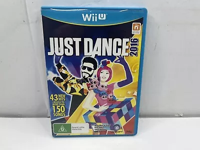 Just Dance 2016 - Nintendo Wii U Game - Complete With Manual - Free Shipping • $11.90