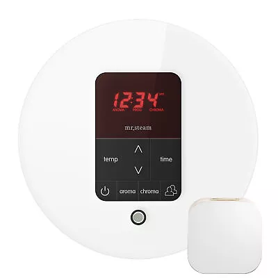 Mr. Steam MSITPLUSRD-WH ITempoPlus Round Control In White • $1120