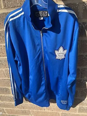 Men’s VIntage CCM Toronto Maple Leafs Jacket Men Size Medium M • $38