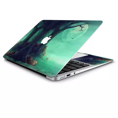 Skin Wrap For Macbook Air 11 Inch  Halloween Tree Moon • $14.98