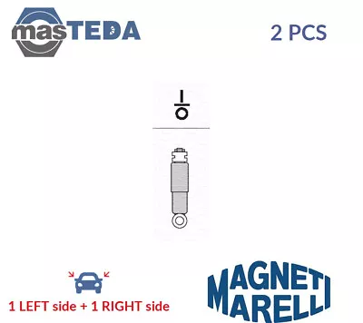 356501070000 Shock Absorbers Struts Shockers Rear Magneti Marelli 2pcs New • £97.99