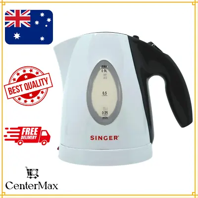 $23.99 • Buy 900ml Singer Lightweight And Portable Cordless Kettle Capacity