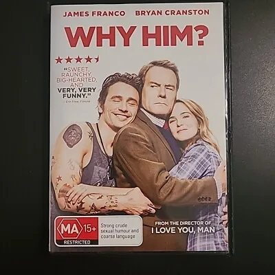 Why Him? (DVD 2017) James Franco Bryan Cranston   -  Region 4 • $6