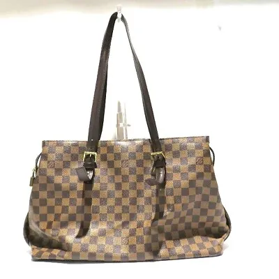 Louis Vuitton Damier Chelsea N51119 Shoulder Bag Free Shipping [Used] • £534.04