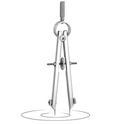 £3.96 • Buy Drafting Compass W/Lock Math Compass Drawing Metal Geometry Compass Bow Divider