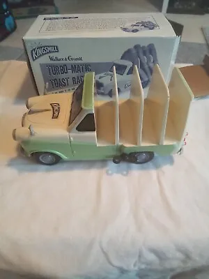 Kingsmill Wallace And Gromit Turbo Matic Wind Up Toast Rack Van Car • £16.99